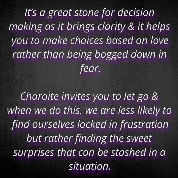Learn About Charoite 💜 - Picture 9 of 16
